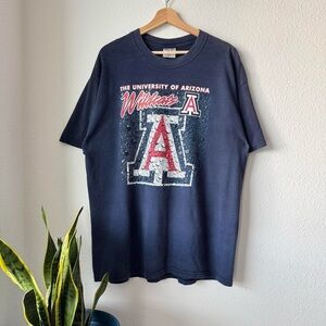 Vintage Navy Blue Arizona State University Tee